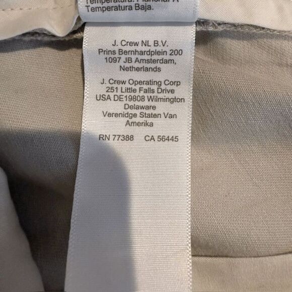 J. Crew Flat Front Trouser Shorts 7" inseam khaki tan beige Men's size 32 - Picture 9 of 13